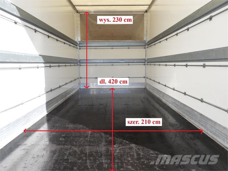 Iveco DAILY  35C14 BOX LIFT 8 PALLETS CRUISE CONTROL Fourgon