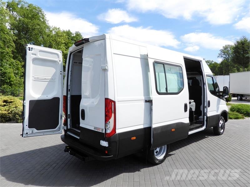 Iveco DAILY 35C16 BOX DELIVERY VAN 6 SEATS Transporterek