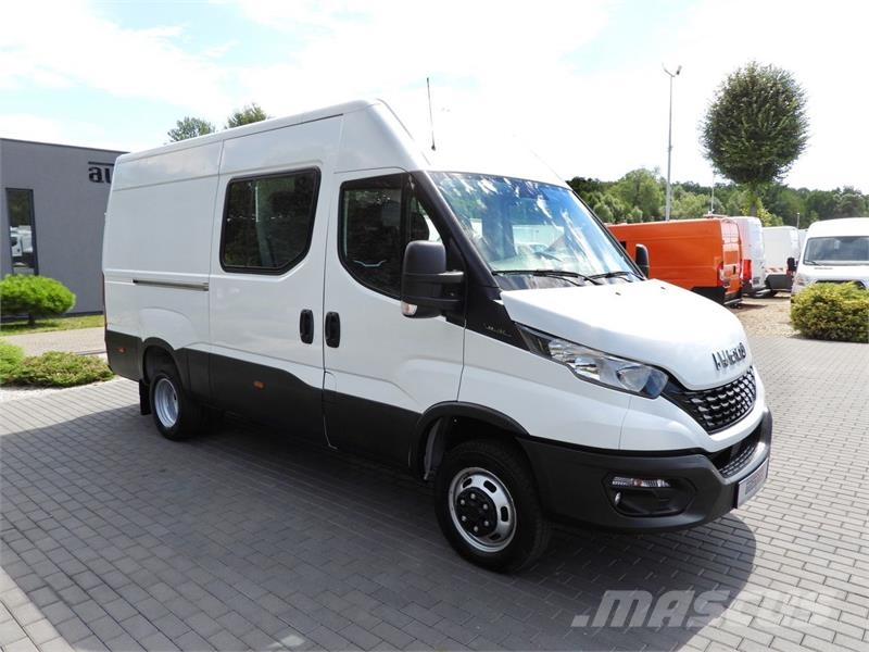 Iveco DAILY 35C16 BOX DELIVERY VAN 6 SEATS Transporterek