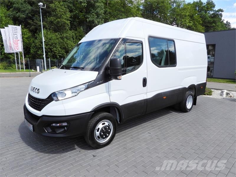 Iveco DAILY 35C16 BOX DELIVERY VAN 6 SEATS Transporterek