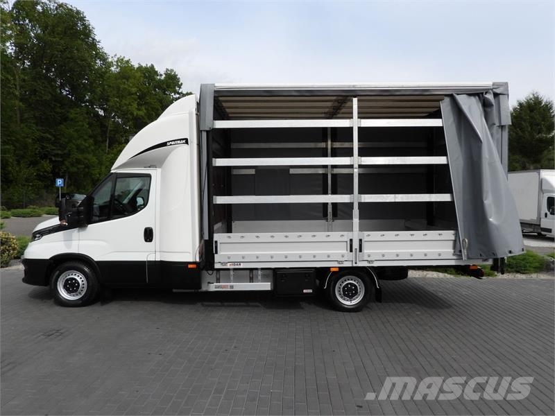 Iveco DAILY 35S16 TARPAULIN 10 PALLETS WEBASTO 박스 바디