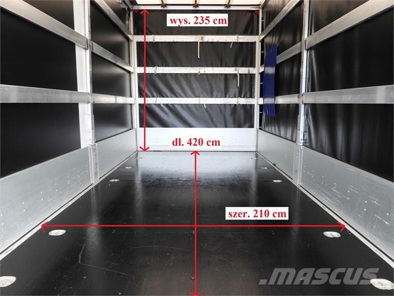 Iveco DAILY 35S18 TARPAULIN LIFT 8 PALLETS WEBASTO Kastenwagen