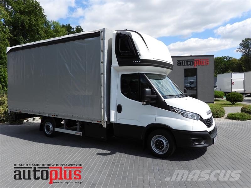 Iveco DAILY 35S18 TARPAULIN 10 PALLETS WEBASTO Zabojni kombi