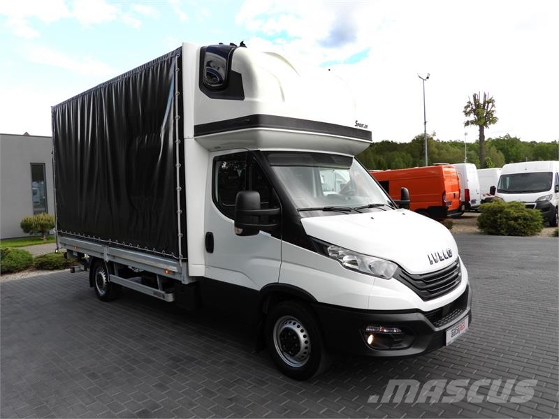 Iveco DAILY 35S18 TARPAULIN LIFT 8 PALLETS WEBASTO Kastenwagen