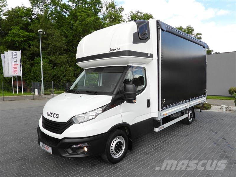 Iveco DAILY 35S18 TARPAULIN LIFT 8 PALLETS WEBASTO Kastenwagen