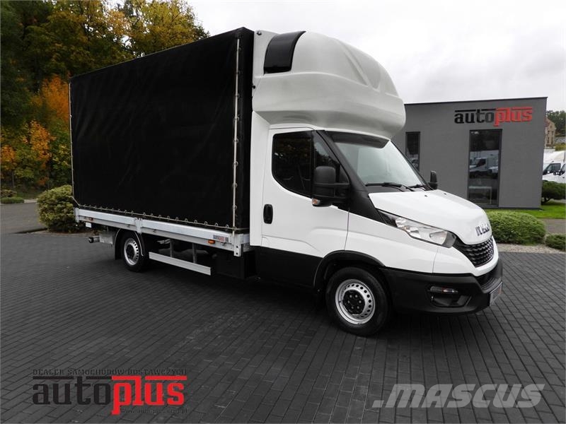 Iveco DAILY 35S18 TARPAULIN LIFT 8 PALLETS WEBASTO Kastenwagen