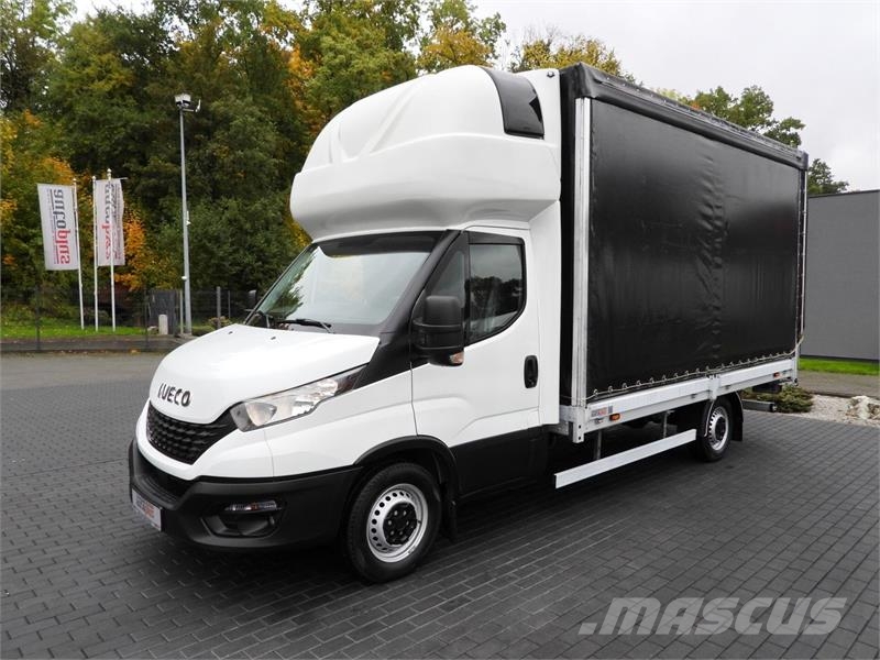 Iveco DAILY 35S18 TARPAULIN LIFT 8 PALLETS WEBASTO Kastenwagen