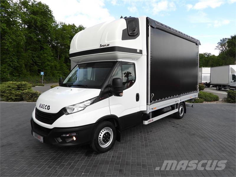 Iveco DAILY 35S18 TARPAULIN LIFT 8 PALLETS WEBASTO Kastenwagen