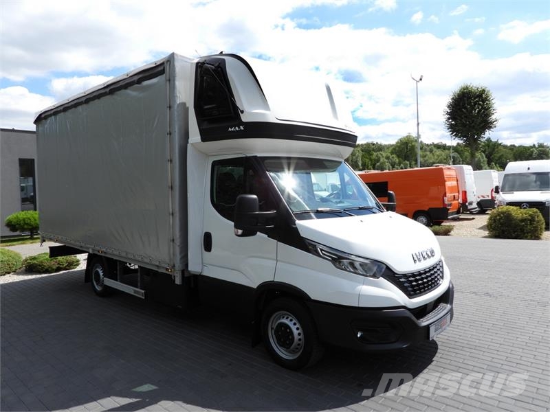 Iveco DAILY 35S18 TARPAULIN 10 PALLETS WEBASTO Zabojni kombi
