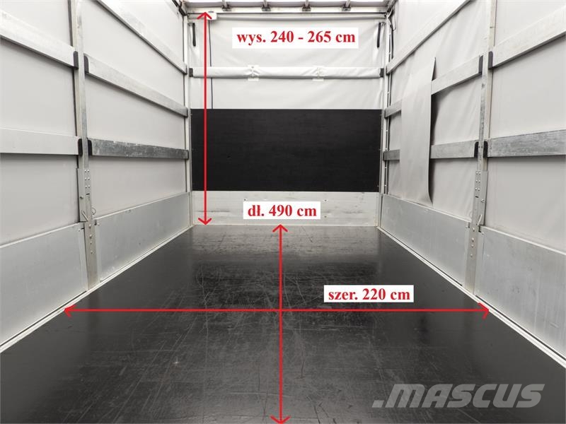 Iveco DAILY 35S18 TARPAULIN 10 PALLETS WEBASTO Kastenwagen