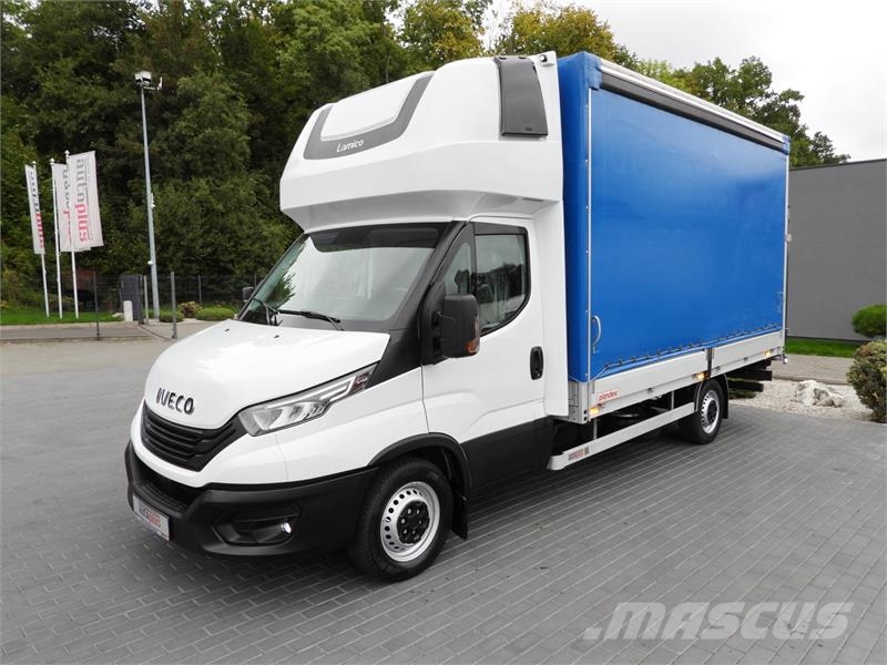 Iveco DAILY 35S18 TARPAULIN LIFT 8 PALLETS WEBASTO Kastenwagen