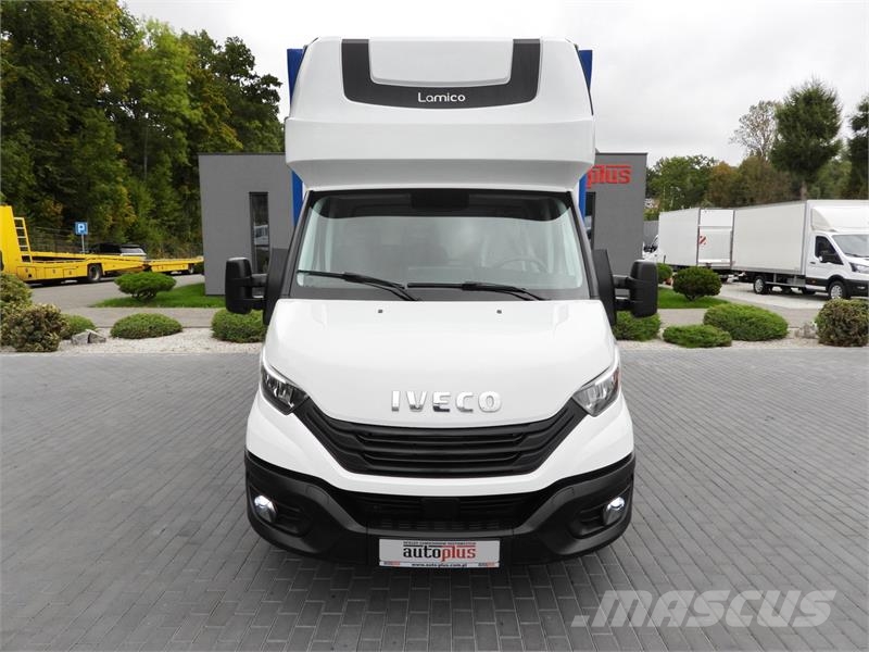 Iveco DAILY 35S18 TARPAULIN LIFT 8 PALLETS WEBASTO Kastenwagen