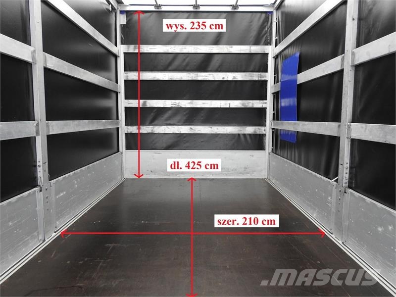 Iveco DAILY 35S18 TARPAULIN LIFT 8 PALLETS Kastenwagen