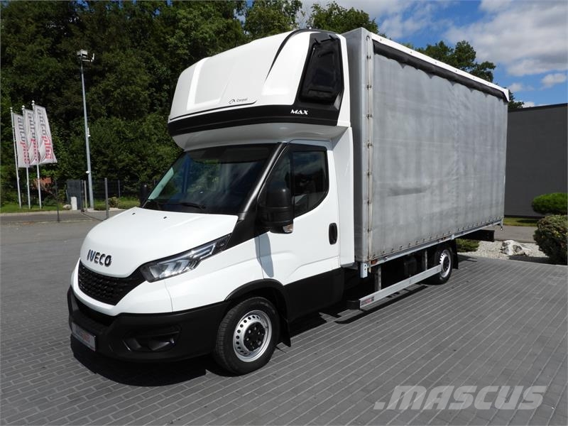 Iveco DAILY 35S18 TARPAULIN 10 PALLETS WEBASTO Zabojni kombi