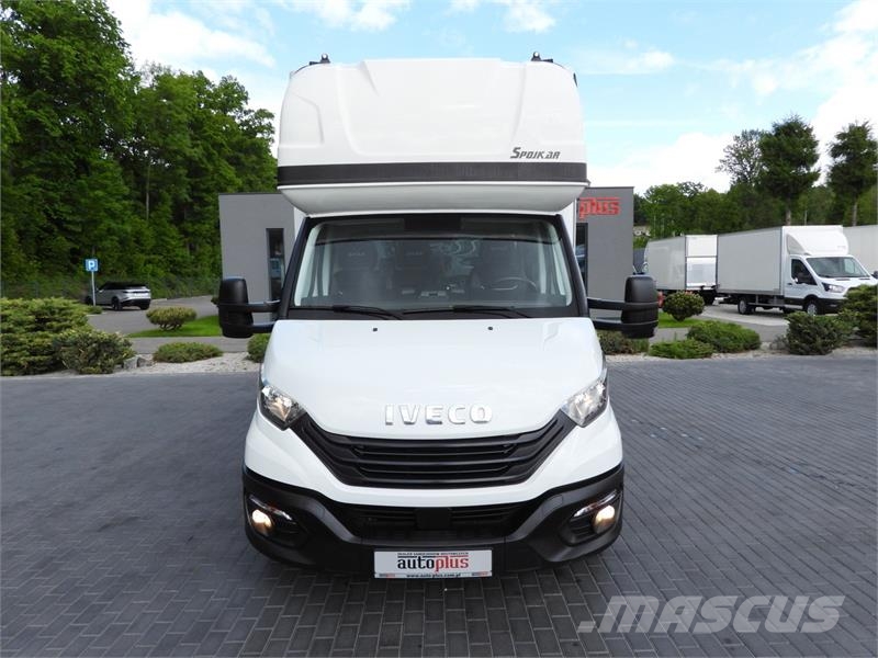 Iveco DAILY 35S18 TARPAULIN LIFT 8 PALLETS WEBASTO Kastenwagen