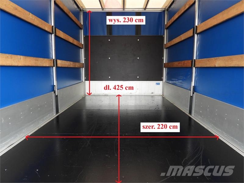 Iveco DAILY 35S18 TARPAULIN LIFT 8 PALLETS WEBASTO Kastenwagen