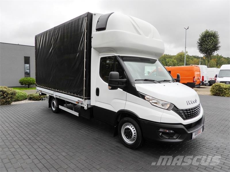 Iveco DAILY 35S18 TARPAULIN LIFT 8 PALLETS WEBASTO Kastenwagen