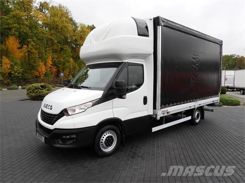 Iveco DAILY 35S18 TARPAULIN LIFT 8 PALLETS WEBASTO Kastenwagen