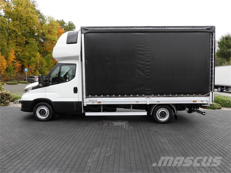 Iveco DAILY 35S18 TARPAULIN LIFT 8 PALLETS WEBASTO Kastenwagen