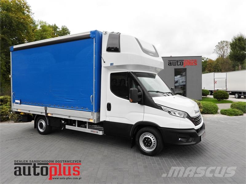 Iveco DAILY 35S18 TARPAULIN LIFT 8 PALLETS WEBASTO Kastenwagen