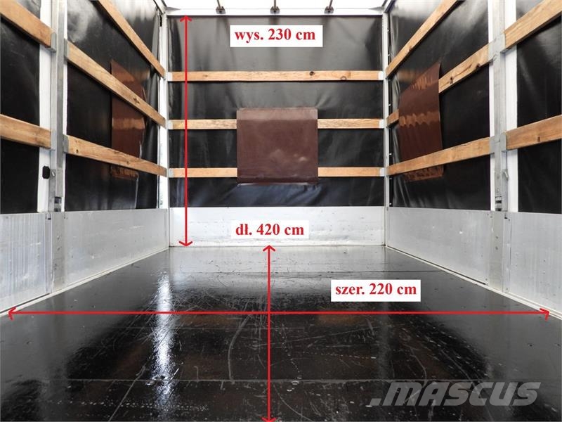 Iveco DAILY 35S18 TARPAULIN LIFT 8 PALLETS WEBASTO Kastenwagen