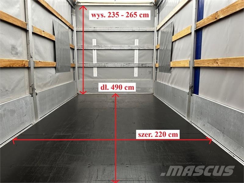 Iveco DAILY 35S18 TARPAULIN 10 PALLETS WEBASTO Zabojni kombi
