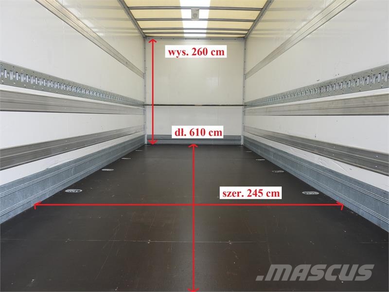 Iveco DAILY  70C18 BOX LIFT 14 PALLETS WEBASTO Kofferaufbau