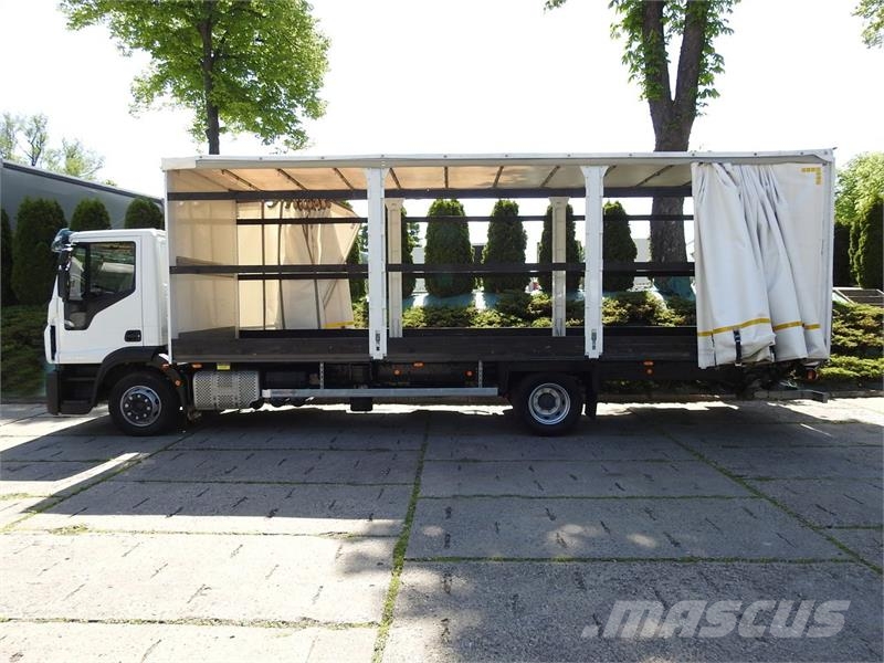 Iveco EUROCARGO 120 - 220 TARPAULIN LIFT 20 PALLETS Sanduk kamioni