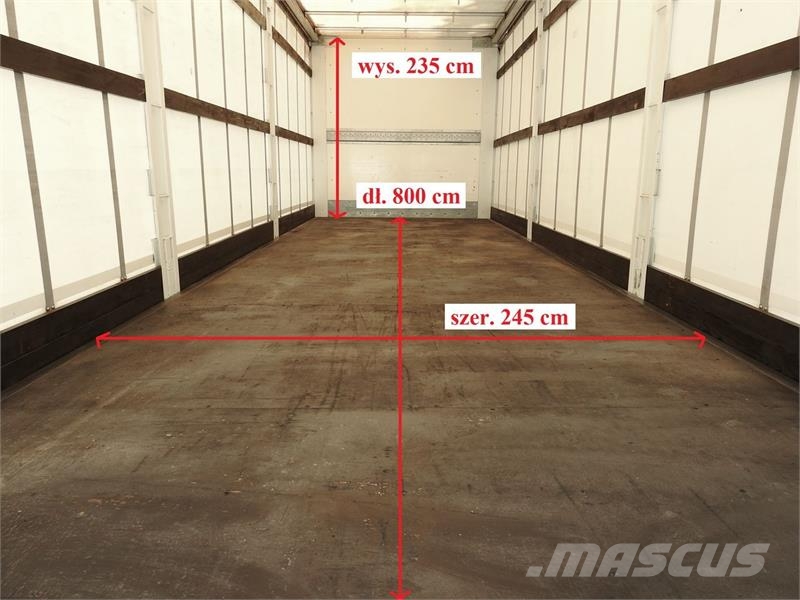 Iveco EUROCARGO 120 - 220 TARPAULIN LIFT 20 PALLETS Sanduk kamioni