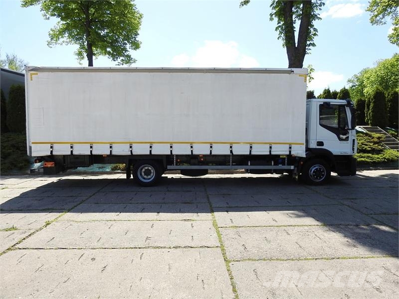Iveco EUROCARGO 120 - 220 TARPAULIN LIFT 20 PALLETS Sanduk kamioni