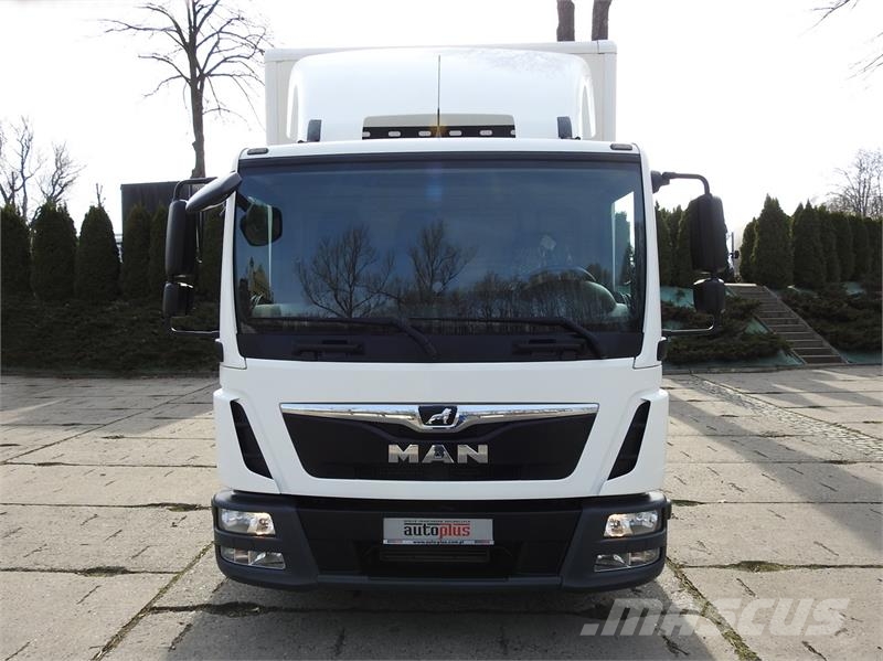 MAN TGL  8.18 BOX 16 PALLETS CRUISE CONTROL TWIN Camiones caja cerrada