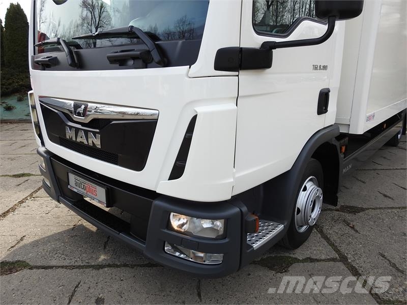 MAN TGL  8.18 BOX 16 PALLETS CRUISE CONTROL TWIN Camiones caja cerrada