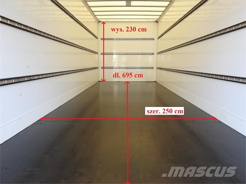 MAN TGL  8.18 BOX 16 PALLETS CRUISE CONTROL TWIN Camiones caja cerrada