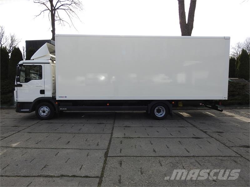 MAN TGL  8.18 BOX 16 PALLETS CRUISE CONTROL TWIN Camiones caja cerrada