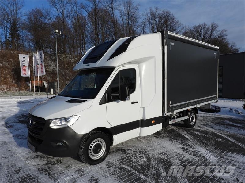 Mercedes-Benz SPRINTER 317 TARPAULIN 8 PALLETS WEBASTO Sanduk kombiji