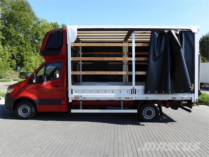 Mercedes-Benz SPRINTER 316 TARPAULIN LIFT 8 PALLETS WEBASTO Skříňová nástavba