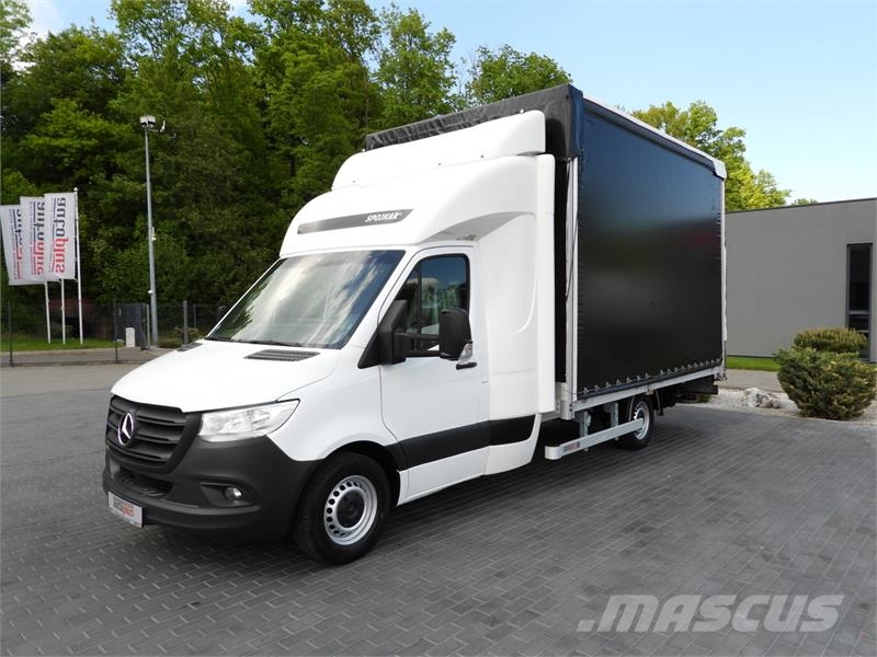 Mercedes-Benz SPRINTER 316 TARPAULIN LIFT 10 PALLETS WEBASTO 車廂