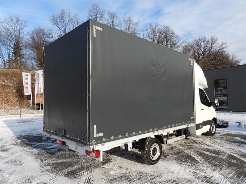 Mercedes-Benz SPRINTER 317 TARPAULIN 8 PALLETS WEBASTO Sanduk kombiji
