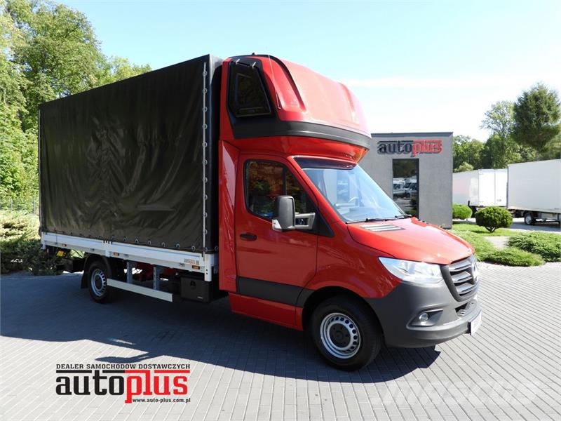 Mercedes-Benz SPRINTER 316 TARPAULIN LIFT 8 PALLETS WEBASTO Skříňová nástavba