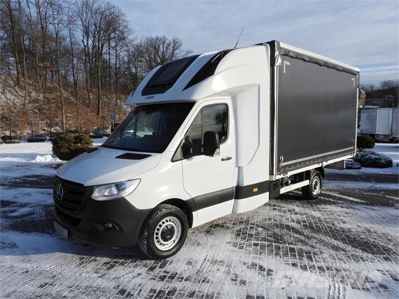 Mercedes-Benz SPRINTER 317 TARPAULIN 8 PALLETS WEBASTO Sanduk kombiji