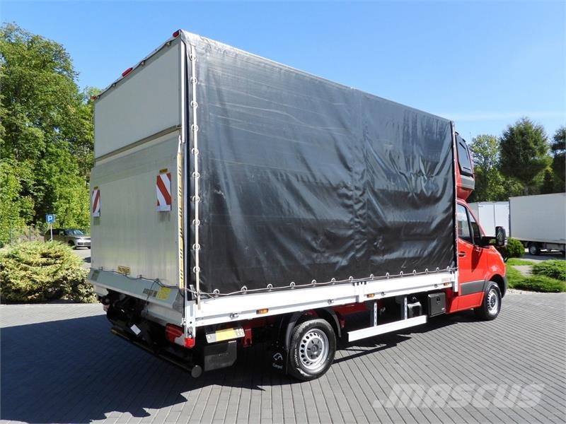 Mercedes-Benz SPRINTER 316 TARPAULIN LIFT 8 PALLETS WEBASTO Skříňová nástavba