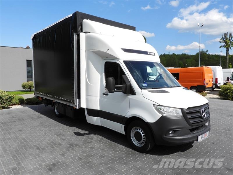 Mercedes-Benz SPRINTER 316 TARPAULIN LIFT 10 PALLETS WEBASTO 車廂
