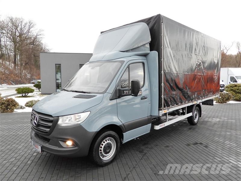 Mercedes-Benz SPRINTER 317 TARPAULIN 10 PALLETS CRUISE CONTROL 박스 바디