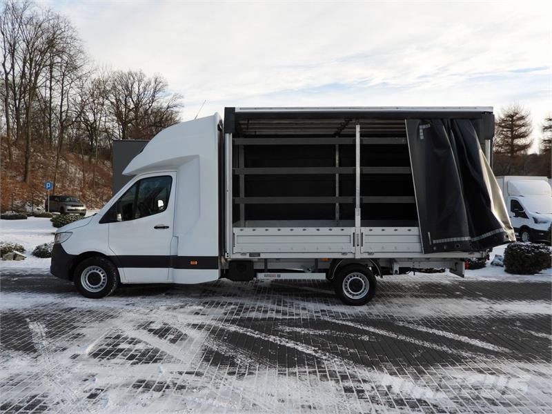 Mercedes-Benz SPRINTER 317 TARPAULIN 8 PALLETS WEBASTO Sanduk kombiji