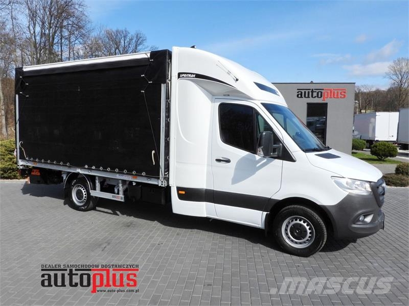 Mercedes-Benz SPRINTER 317 TARPAULIN LIFT 8 PALLETS WEBASTO Furgonai