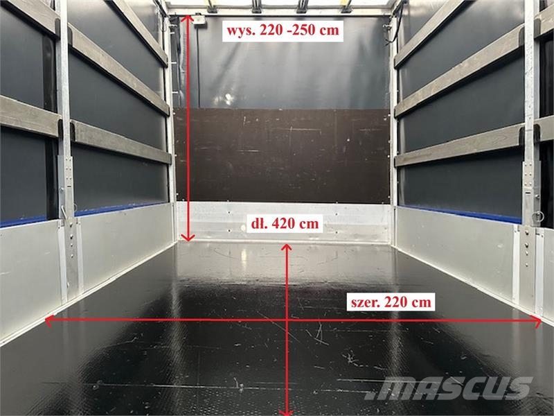 Mercedes-Benz SPRINTER 317 TARPAULIN 8 PALLETS WEBASTO Sanduk kombiji