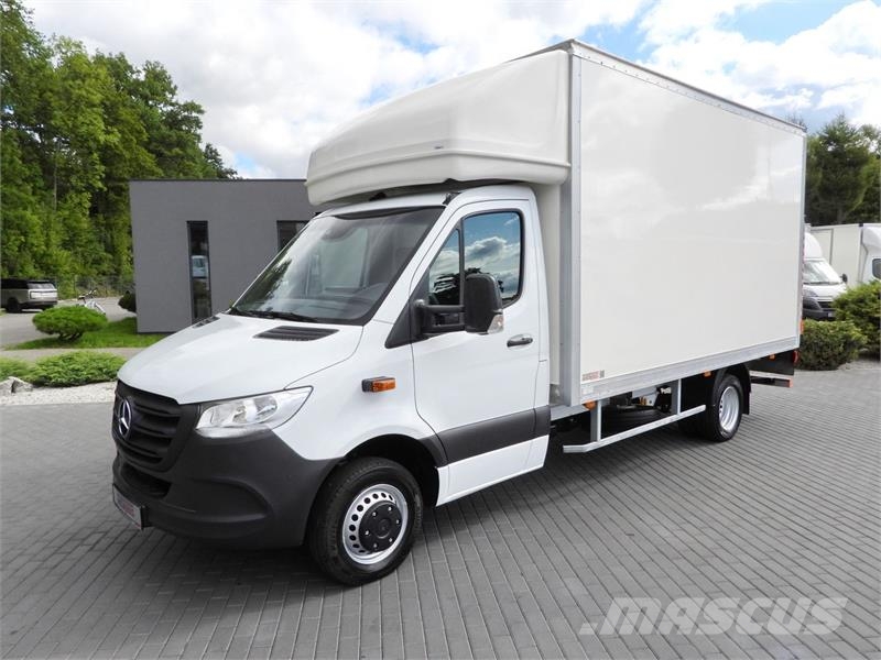 Mercedes-Benz SPRINTER  515 BOX LIFT 8 PALLETS CRUISE CONTROL هيكل صندوقي