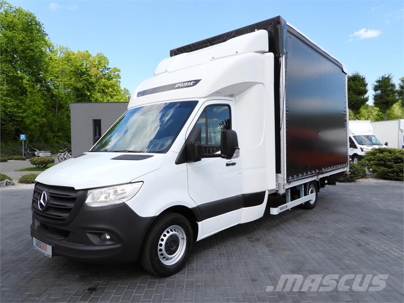Mercedes-Benz SPRINTER 316 TARPAULIN LIFT 10 PALLETS WEBASTO 車廂