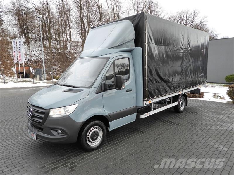 Mercedes-Benz SPRINTER 317 TARPAULIN 10 PALLETS CRUISE CONTROL 박스 바디