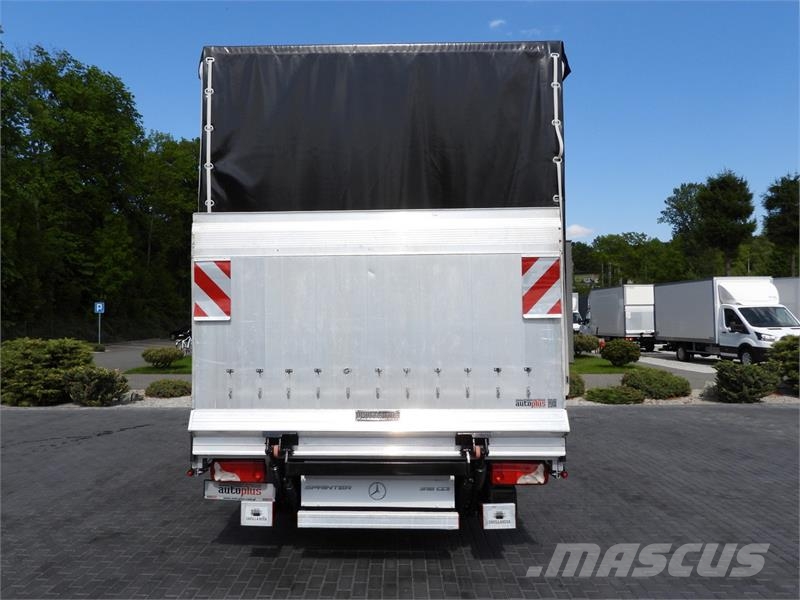 Mercedes-Benz SPRINTER 316 TARPAULIN LIFT 10 PALLETS WEBASTO 車廂